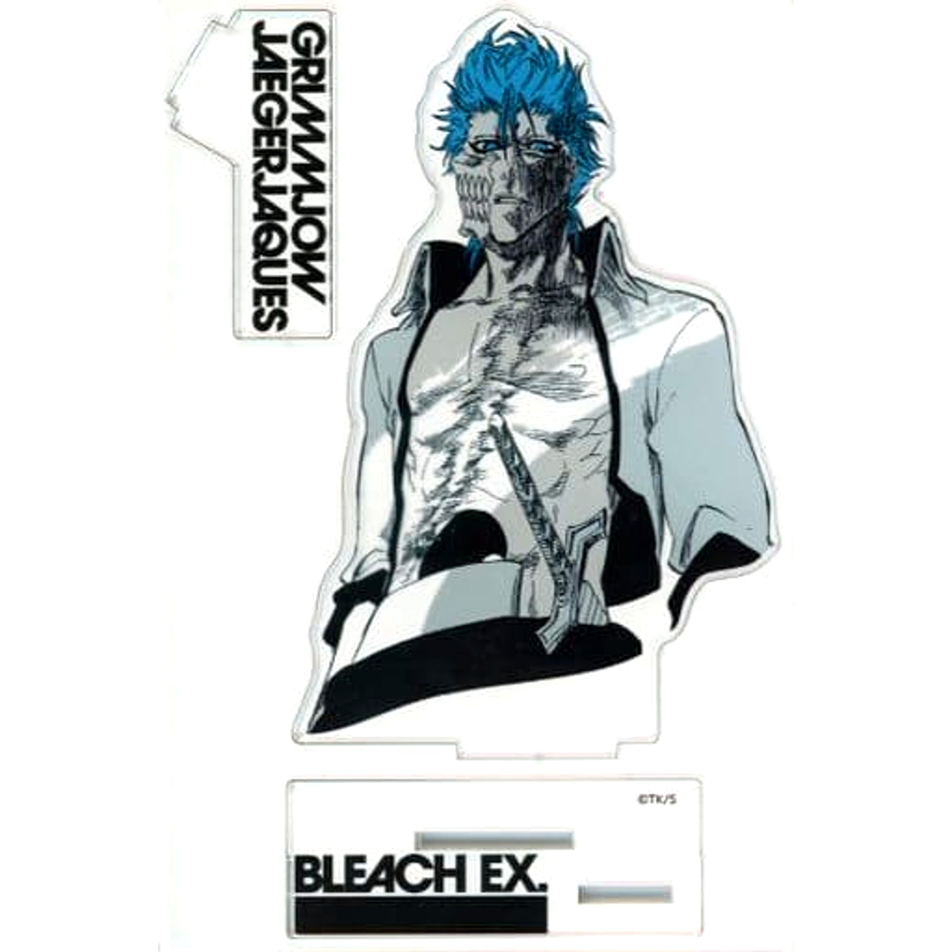 Grimmjow Jaegerjaquez BLEACH EX. 20th Anniversary Art Exhibition Original Acrylic Stand [USED]