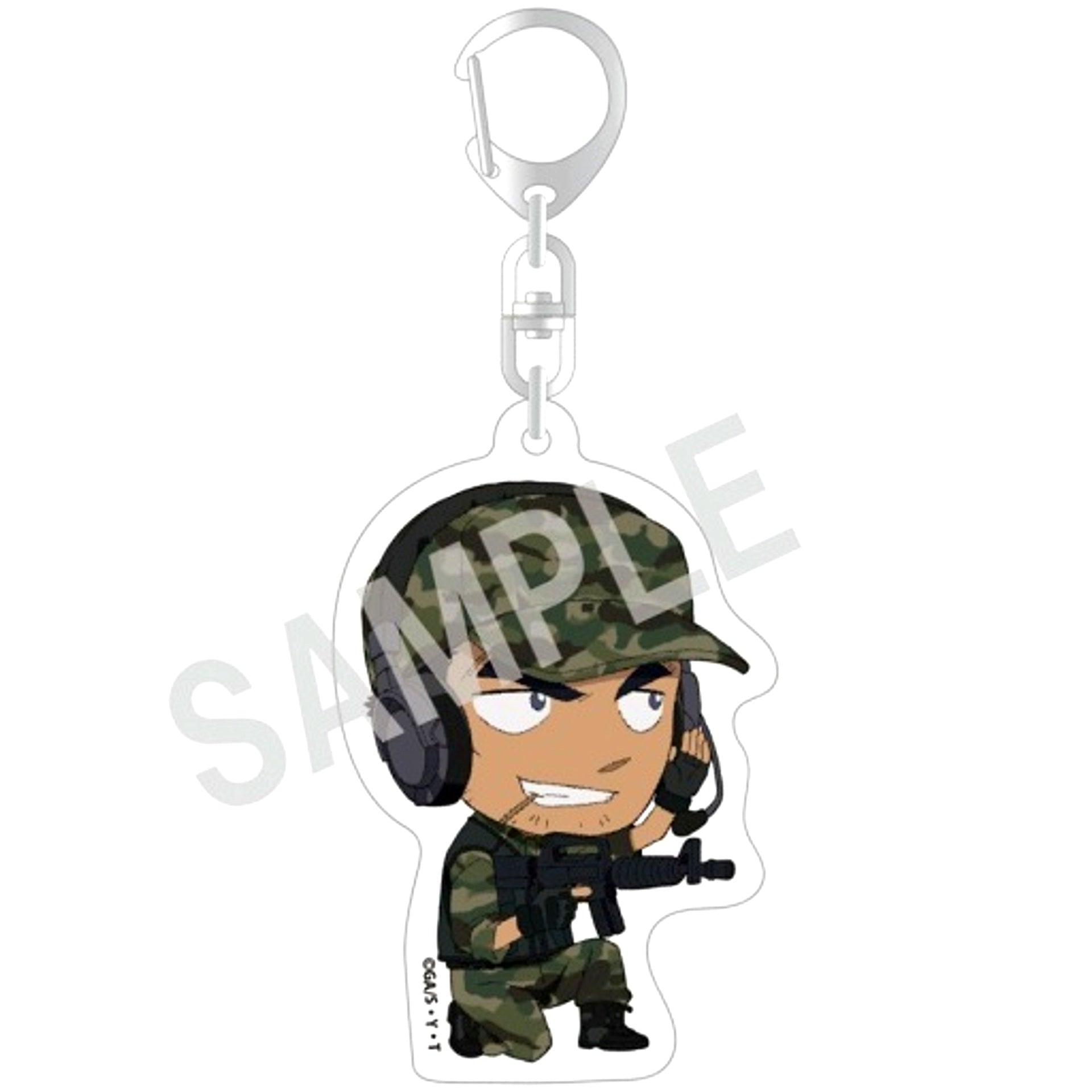 Wataru Date Detective Conan Trading Acrylic Keychain Survival Deformed [USED]