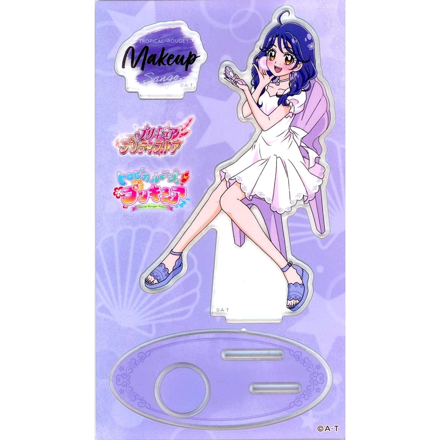 Sango Suzumura Tropical-Rouge! Pretty Cure Makeup Collection Acrylic Stand [USED]