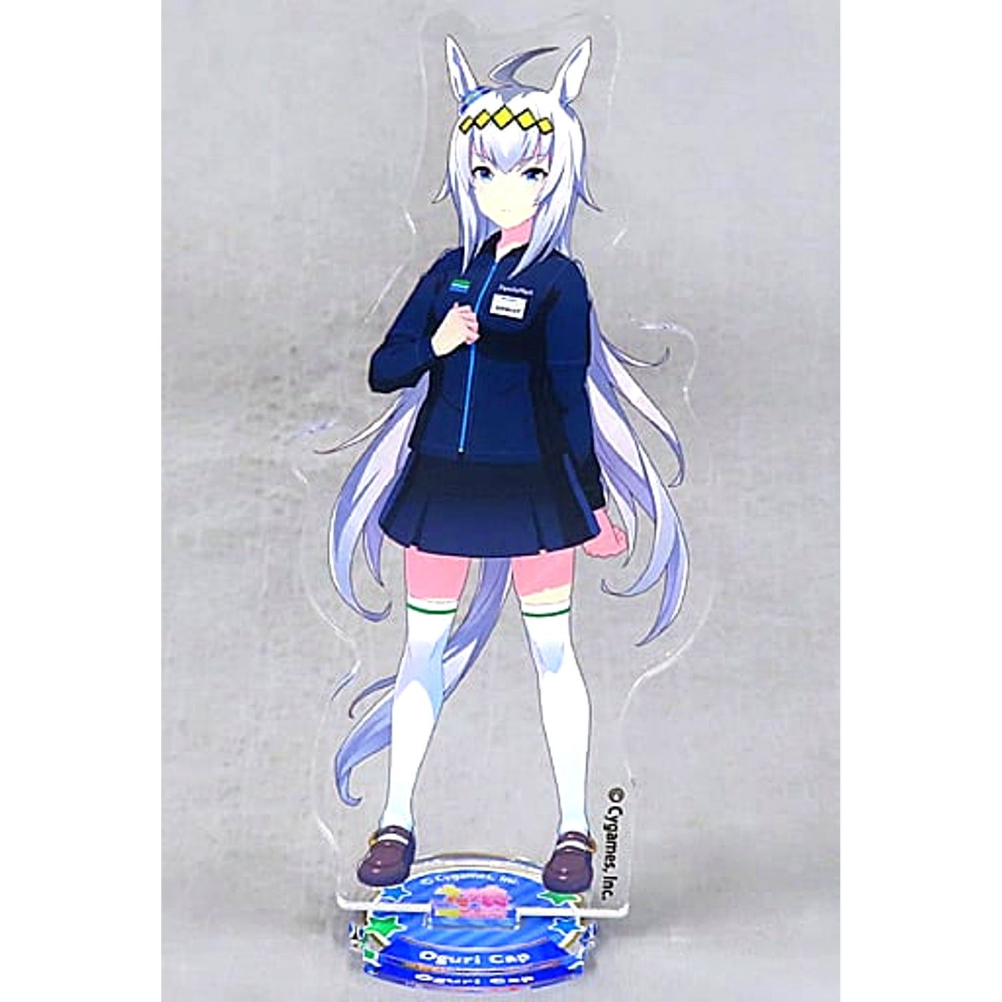 Oguri Cap Uma Musume: Pretty Derby 1st Anniversary Campaign x FamilyMart Collaboration Acrylic Stand [USED]