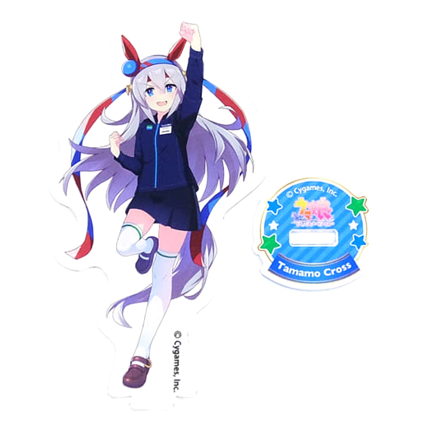 Tamamo Cross Uma Musume: Pretty Derby 1st Anniversary Campaign x FamilyMart Collaboration Acrylic Stand [USED]