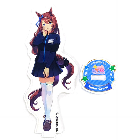 Super Creek Collabo Acrylic Stand Umamusume: Pretty Derby 1st Anniversary Campaign x FamilyMart [USED]