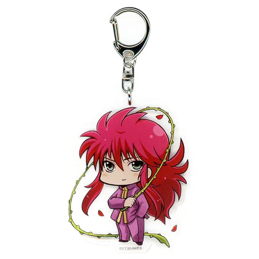 Yu Yu Hakusho Kurama Big Acrylic Keychain Part 1 Keychains [USED]