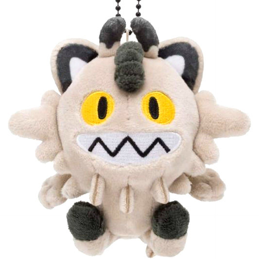 Galarian Meowth Pokemon Dolls Motchiri Mascot Pokemon Pokemon Center Limited [USED]