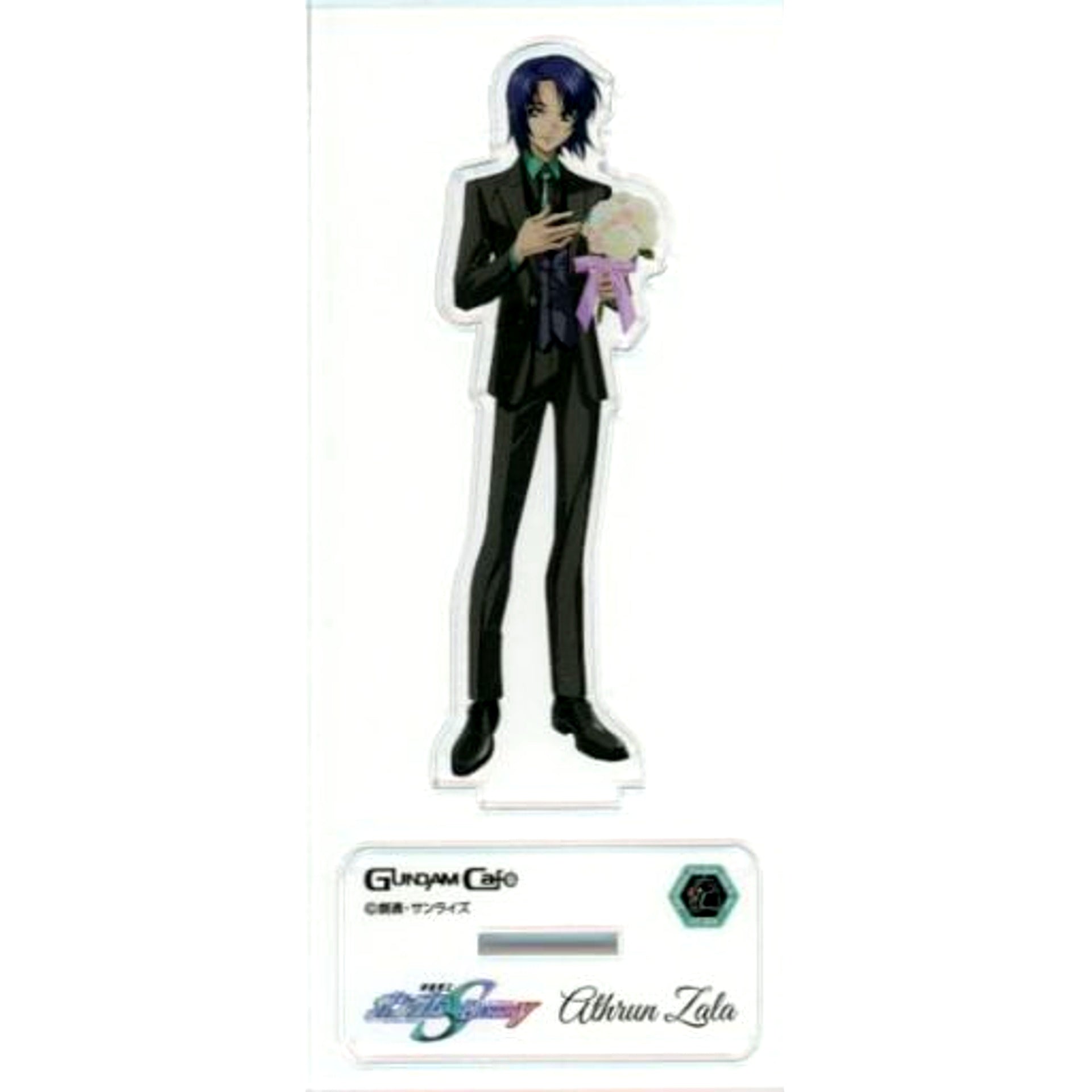 Athrun Zala Mobile Suit Gundam SEED DESTINY GUNDAM Cafe Precious Memories MODEL SHEET AS SEED DESTINY Thanks Ver. Acrylic Stand [USED]
