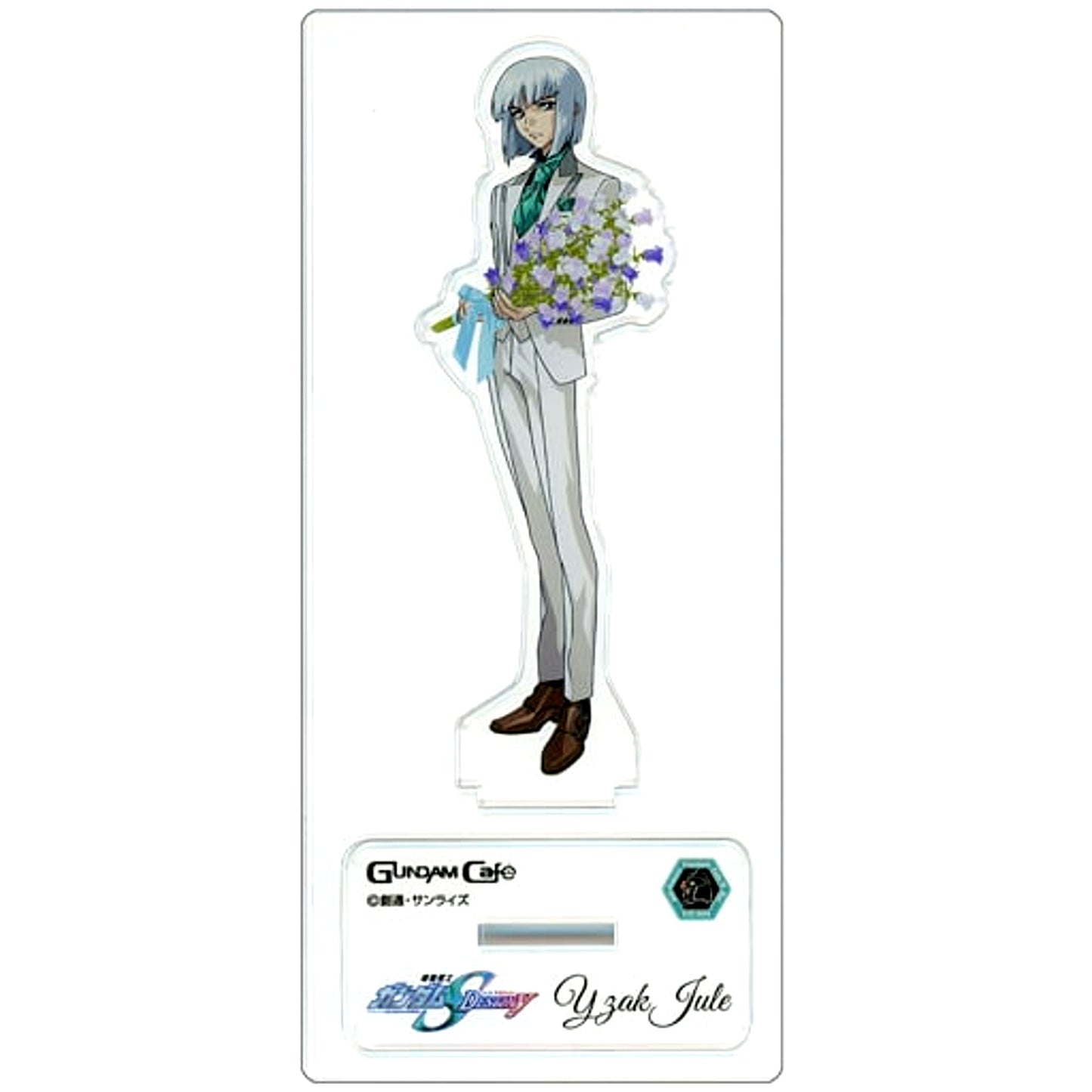 Yzak Joule Mobile Suit Gundam SEED DESTINY MODEL SHEET AS Thanks Ver. Acrylic Stand GUNDAM Cafe Precious Memories [USED]