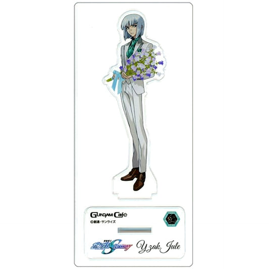 Yzak Joule Mobile Suit Gundam SEED DESTINY MODEL SHEET AS Thanks Ver. Acrylic Stand GUNDAM Cafe Precious Memories [USED]