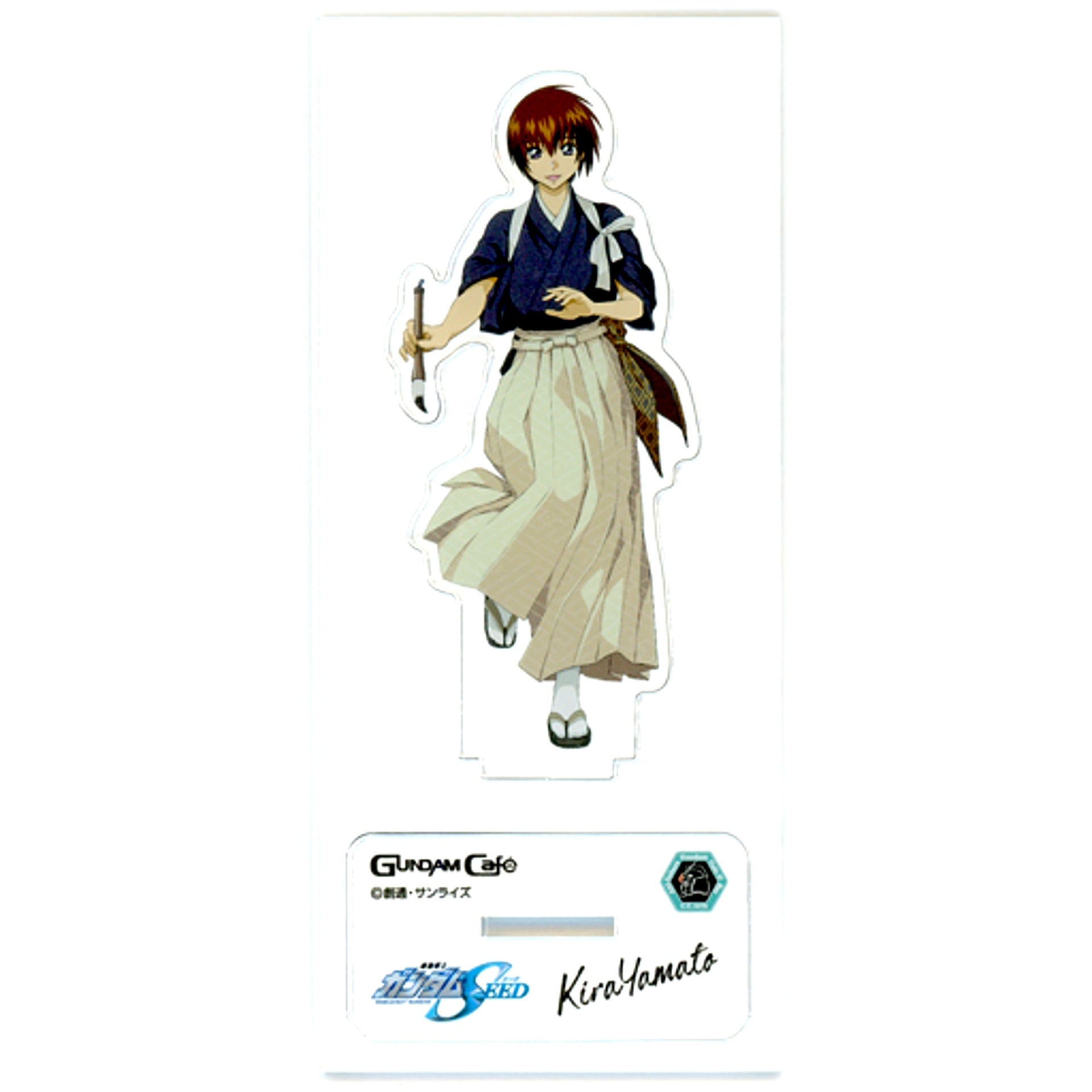 Kira Yamato Mobile Suit Gundam SEED MODEL SHEET AS New Year Acrylic Stand GUNDAM Cafe NEW YEAR 2022 [USED]