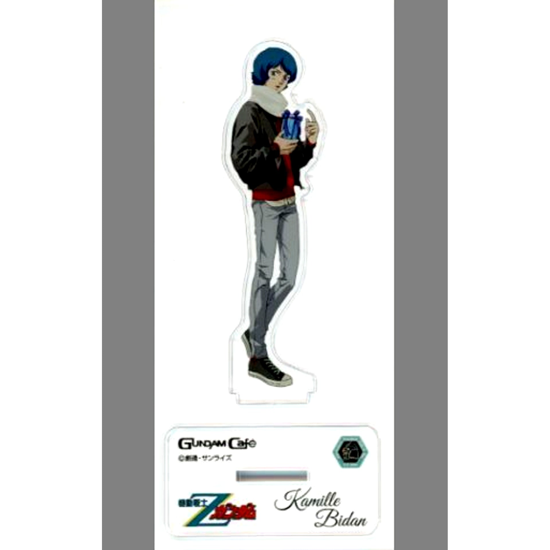 Kamille Bidan Mobile Suit Zeta Gundam MODEL SHEET AS Omnibus Vol.1 Christmas GUNDAM Cafe Christmas Party 2021 Present Night Acrylic Stand [USED]