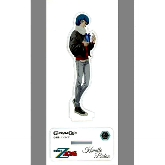 Kamille Bidan Mobile Suit Zeta Gundam MODEL SHEET AS Omnibus Vol.1 Christmas GUNDAM Cafe Christmas Party 2021 Present Night Acrylic Stand [USED]