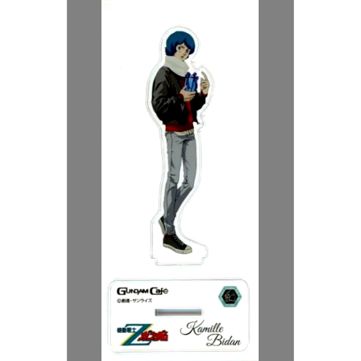 Kamille Bidan Mobile Suit Zeta Gundam MODEL SHEET AS Omnibus Vol.1 Christmas GUNDAM Cafe Christmas Party 2021 Present Night Acrylic Stand [USED]