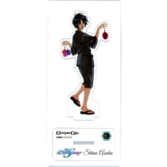 Shinn Asuka Mobile Suit Gundam SEED DESTINY MODEL SHEET AS Summer Festival Ver. Acrylic Stand Gundam Cafe Summer Festival 2021 [USED]