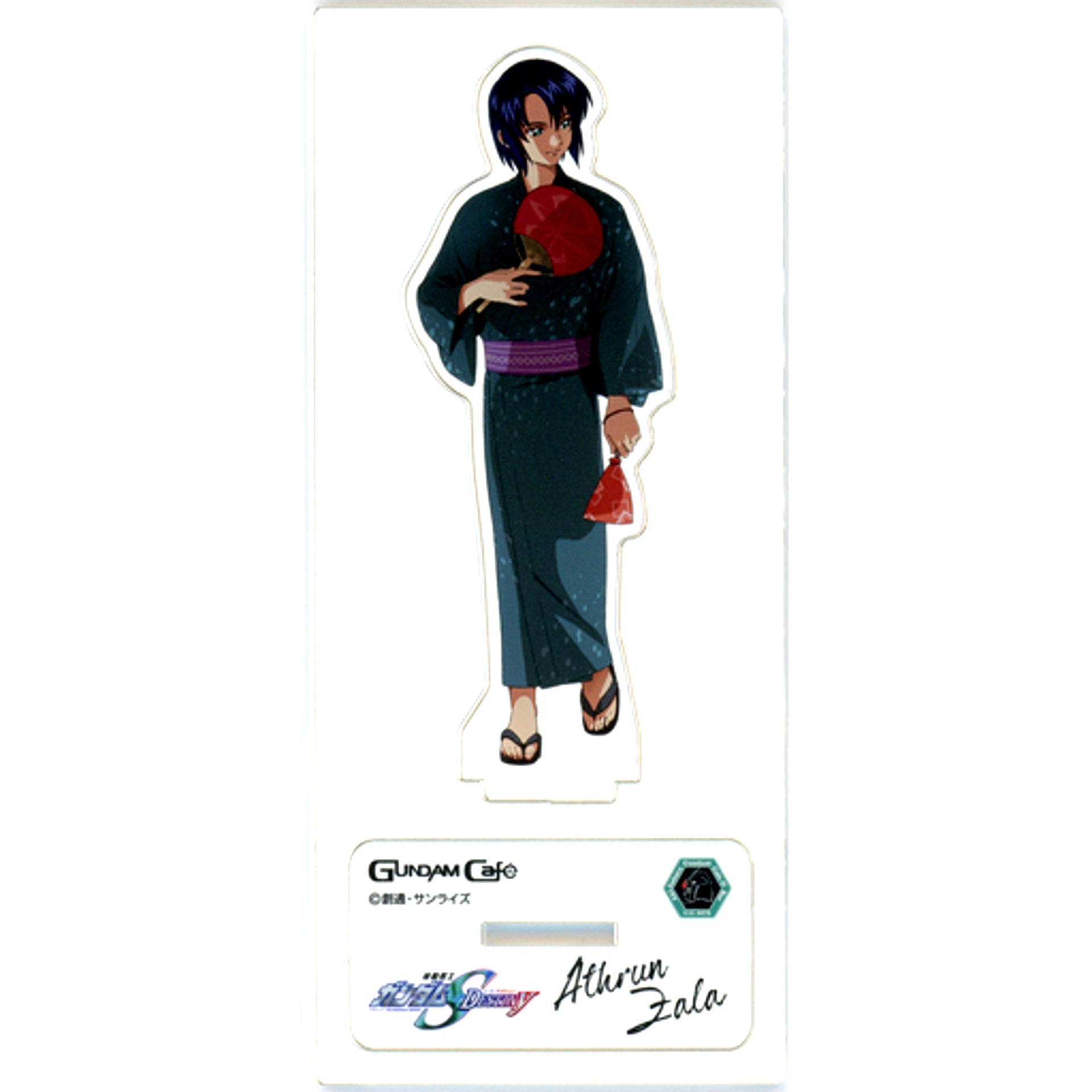 Athrun Zala Mobile Suit Gundam SEED DESTINY Model Sheet AS Summer Fes Ver. Acrylic Stand GUNDAM Cafe 2021 [USED]