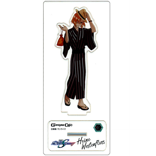 Heine Westenfluss Mobile Suit Gundam SEED DESTINY Gundam Cafe Summer Festival 2021 MODEL SHEET AS Summer Festival Ver. Acrylic Stand [USED]