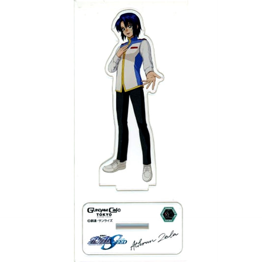 Athrun Zala Mobile Suit Gundam SEED Model Sheet AS GCTBC Uniform Ver. Acrylic Stand GUNDAM Cafe Costume COLLECTION 2021 Spring [USED]