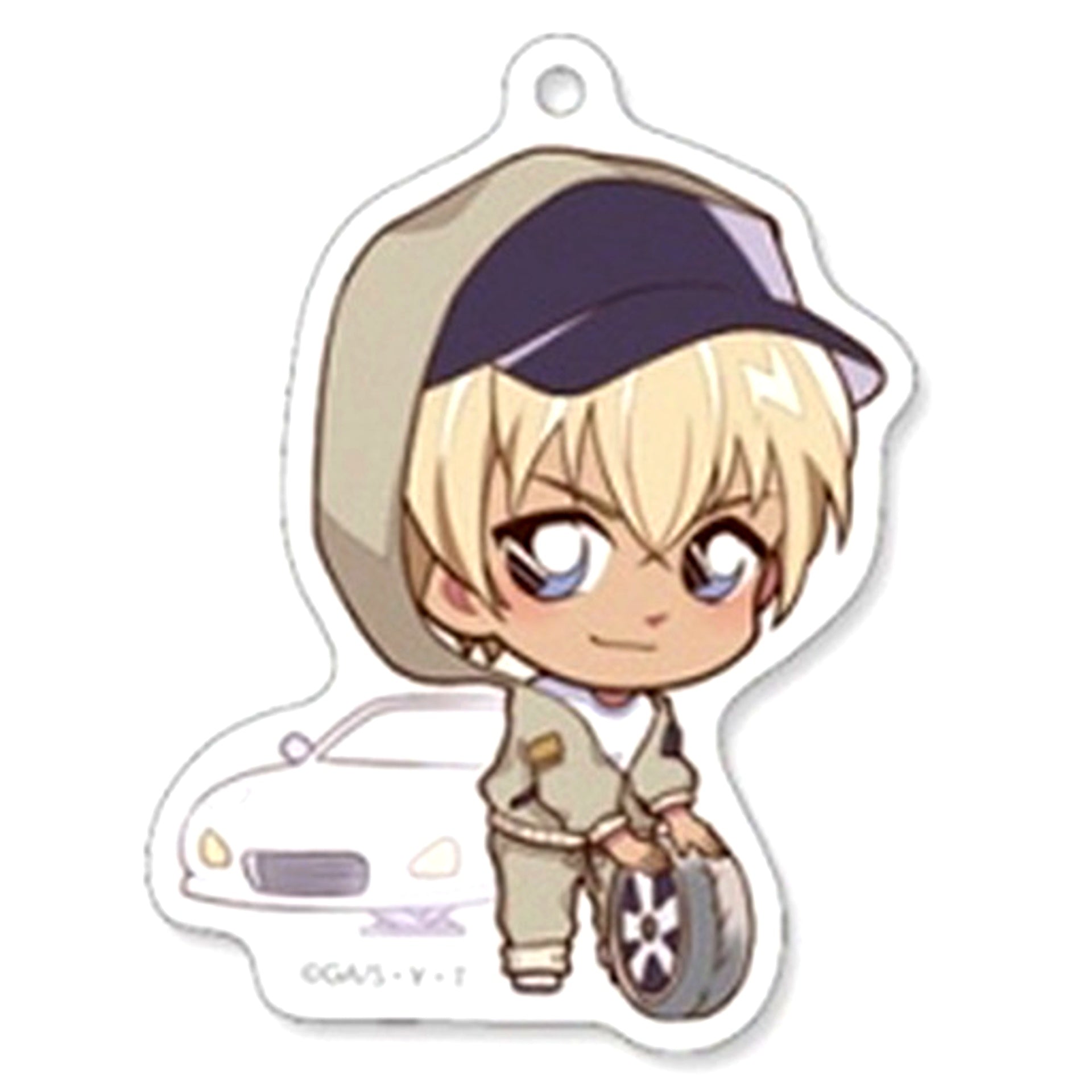 Toru Amuro Detective Conan Acrylic Keychain Collection GARAGE [USED]