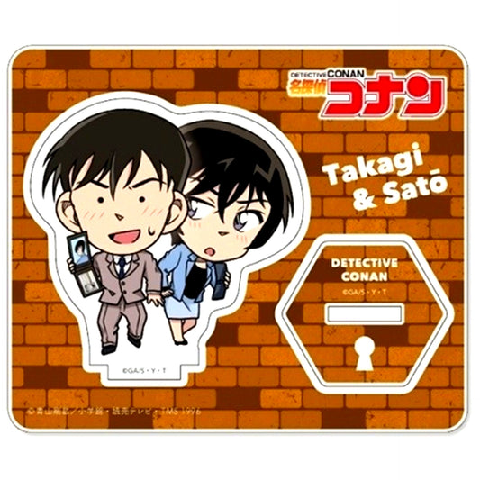 Wataru Takagi & Miwako Sato Playback Detective Conan Acrylic Stand [USED]