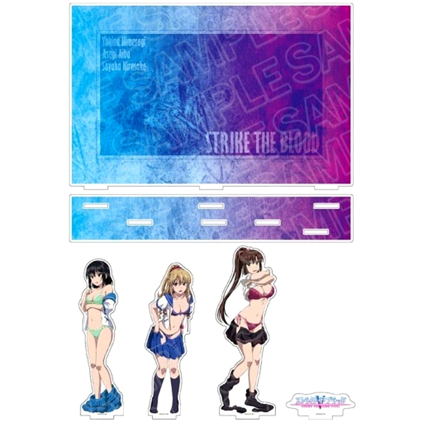 All Characters Change Clothes Ver. Acrylic Diorama Strike the Blood FINAL [USED]
