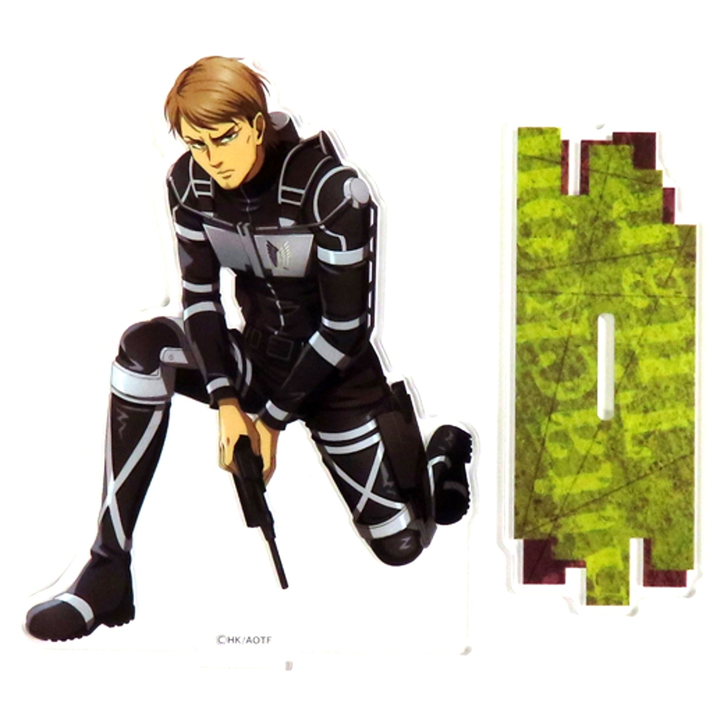 Jean Kirstein Attack on Titan BIG Acrylic Stand Wakudoki Kuji Prize G [USED]