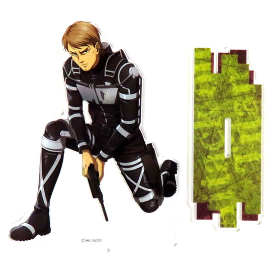 Jean Kirstein Attack on Titan BIG Acrylic Stand Wakudoki Kuji Prize G [USED]