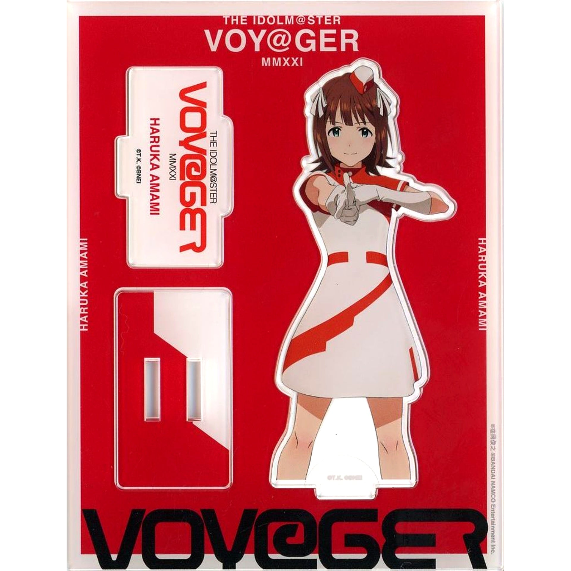 Haruka Amami THE IDOLM@STER Series Acrylic Figure Concept Movie 2021 VOYAGER Making Exhibition Akiba CO Gallery [USED]