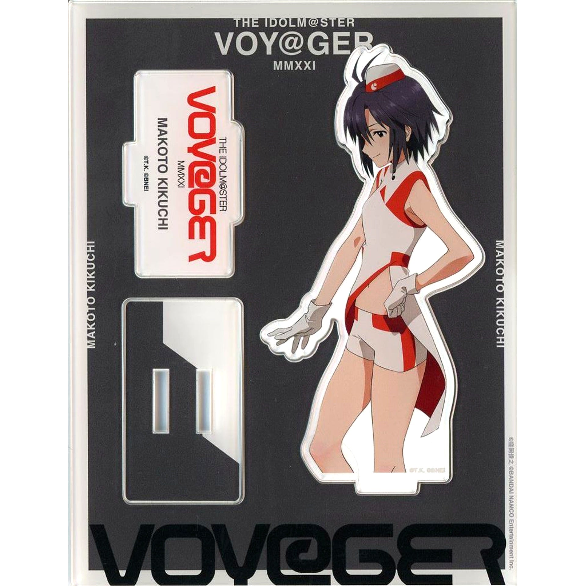 Makoto Kikuchi The Idolmaster Series Acrylic Figure Concept Movie 2021 VOYAGER Making Exhibition in Akiba CO Gallery [USED]