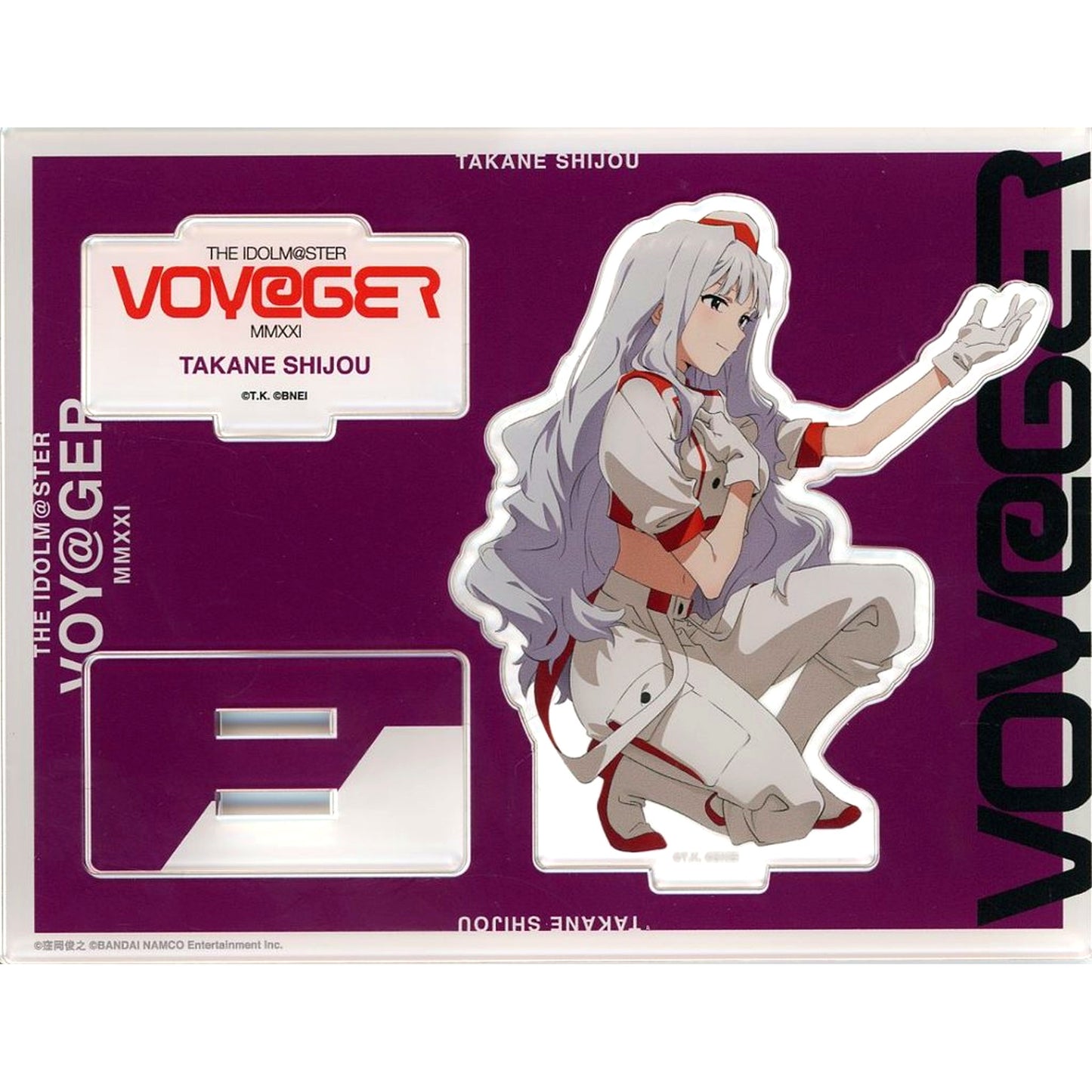 Takane Shijou THE IDOLM@STER Series Acrylic Figure Concept Movie 2021 VOYAGER Making Exhibition Akiba CO Gallery [USED]