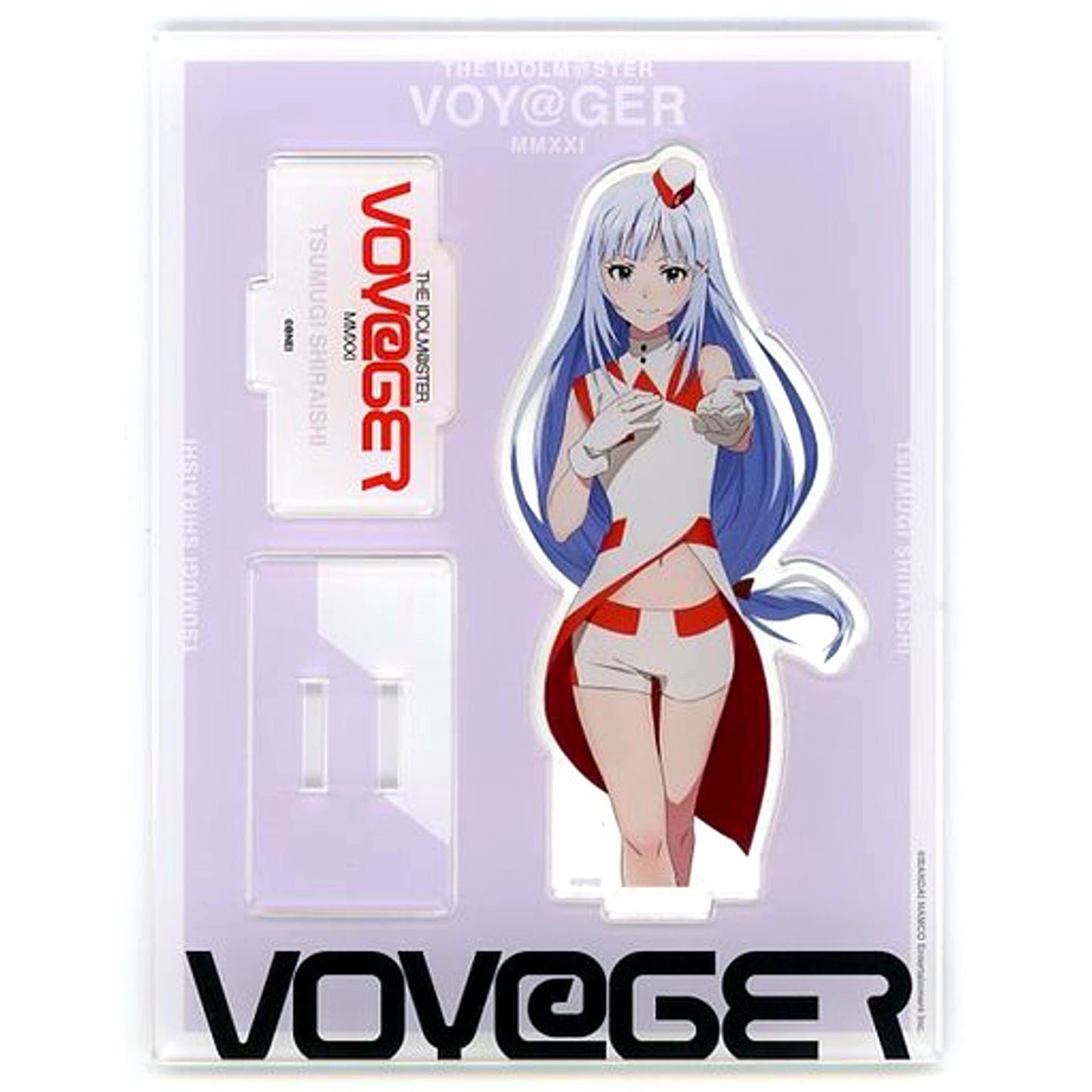 Tsumugi Shiraishi THE IDOLM@STER Series Acrylic Figure VOYAGER Making Exhibition Akiba CO Gallery [USED]