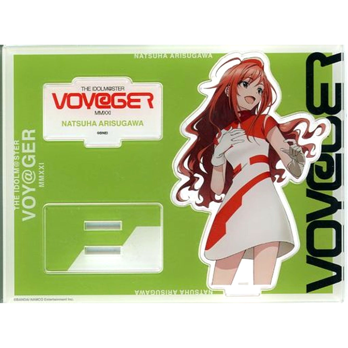 Natsuha Arisugawa THE IDOLM@STER Series Acrylic Figure Concept Movie 2021 VOYAGER Making Exhibition Akiba CO Gallery [USED]