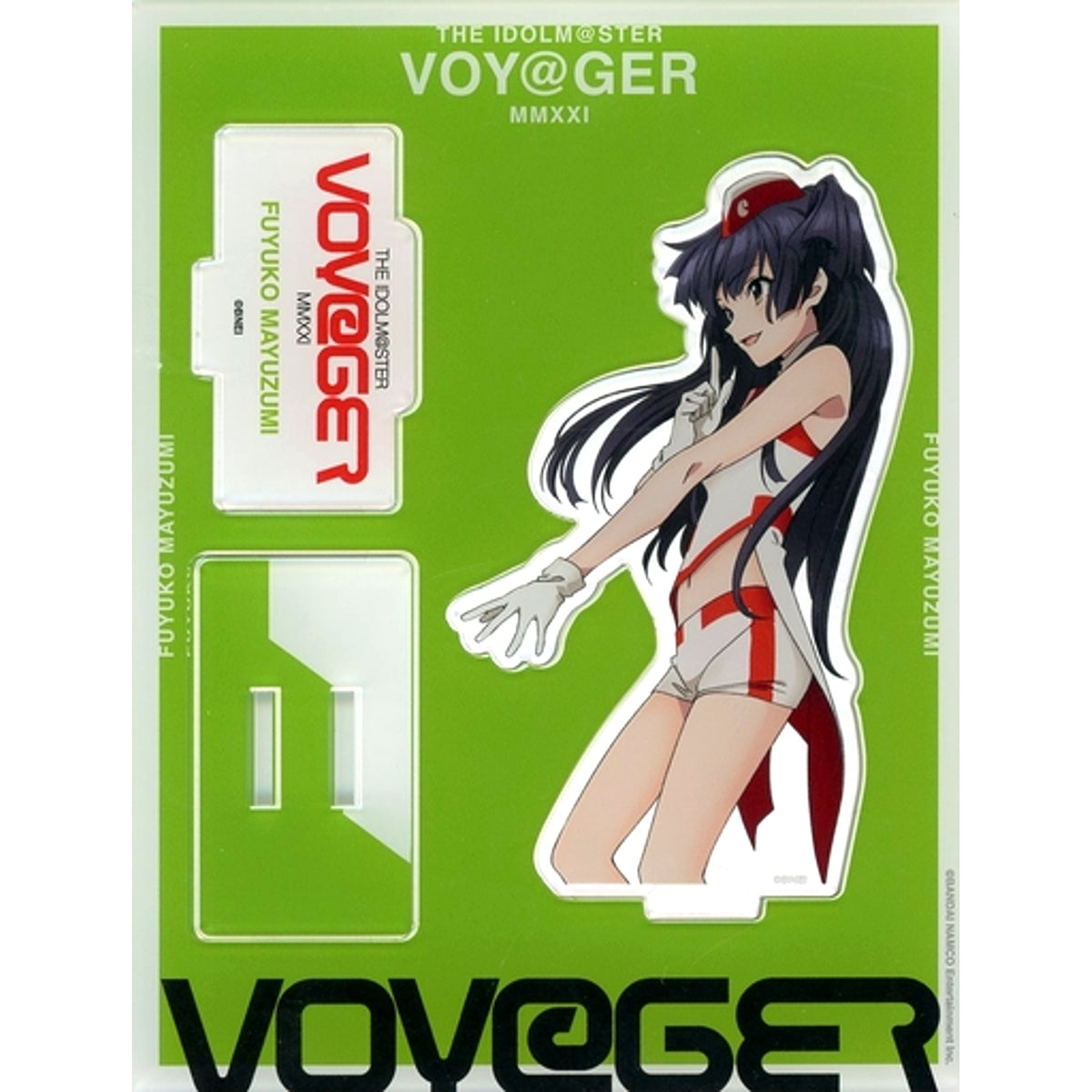 Fuyuko Mayuzumi THE IDOLM@STER Series Acrylic Figure Concept Movie 2021 VOYAGER Making Exhibition Akiba CO Gallery [USED]