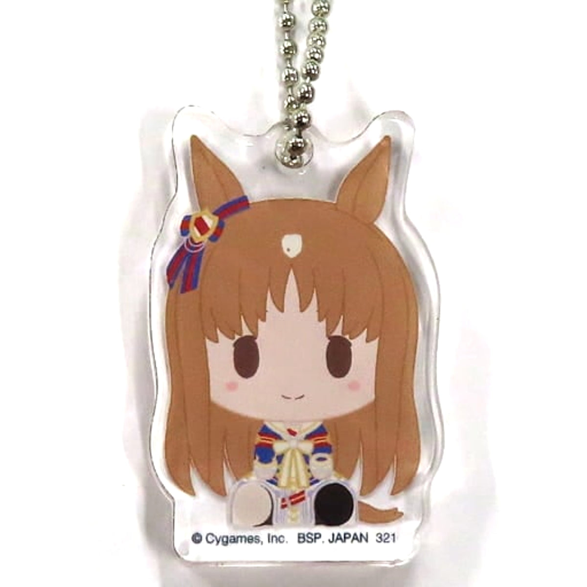 Umamusume: Pretty Derby Grass Wonder Ichiban Kuji Part 1 Chokonokko Acritz Charm 1 Prize F Charm [USED]