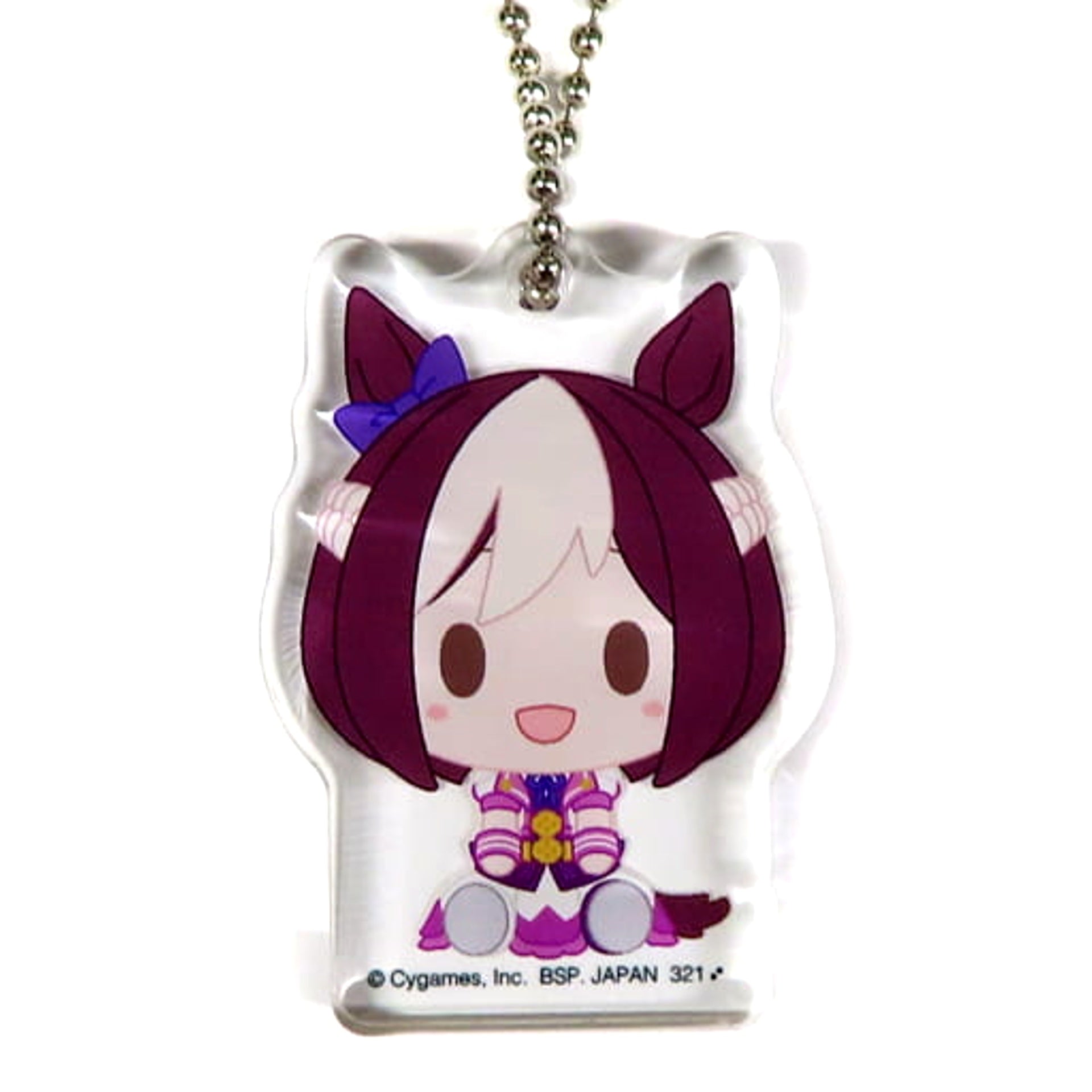 Umamusume: Pretty Derby Special Week Ichiban Kuji Part 1 Chokonokko Acritz Charm 2 Prize G Charm [USED]