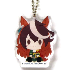 Umamusume: Pretty Derby Symboli Rudolf Ichiban Kuji Part 1 Chokonokko Acritz Charm 2 Prize G Charm [USED]