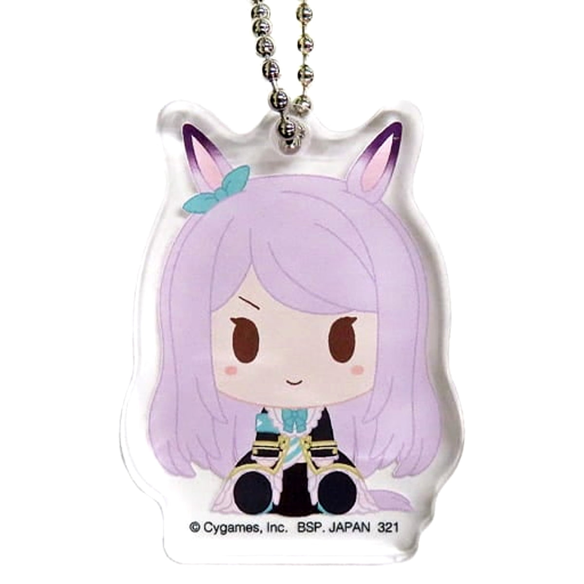 Umamusume: Pretty Derby Mejiro McQueen Ichiban Kuji Part 1 Chokonokko Acritz Charm 3 Prize H Charm [USED]