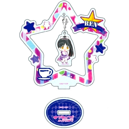 Ren Hazuki Nonfiction!! Deformed Ver. Furafura Acrylic Stand Love Live! Superstar!! [USED]