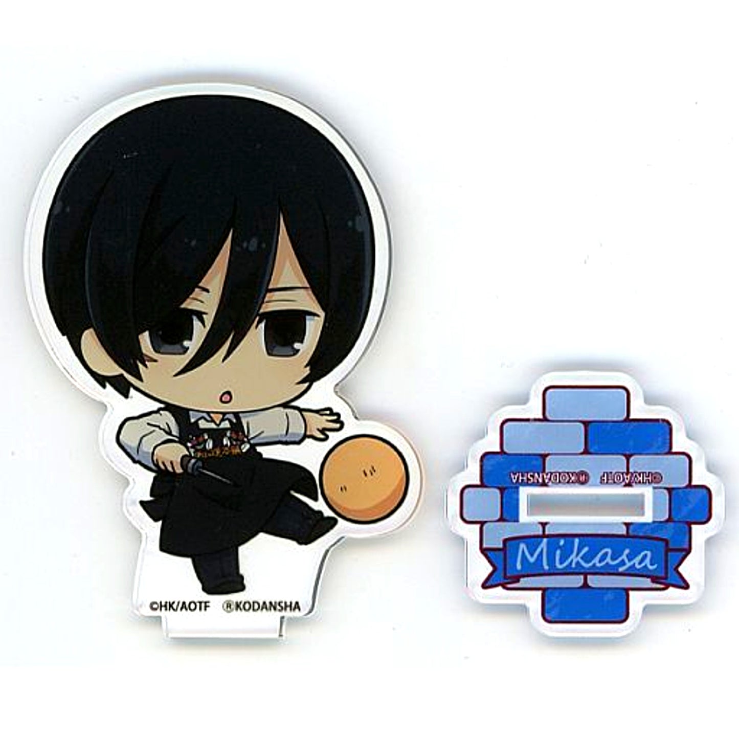 Mikasa Ackerman Attack on Titan x Bakudanyakihonpo Trading Acrylic Stand [USED]