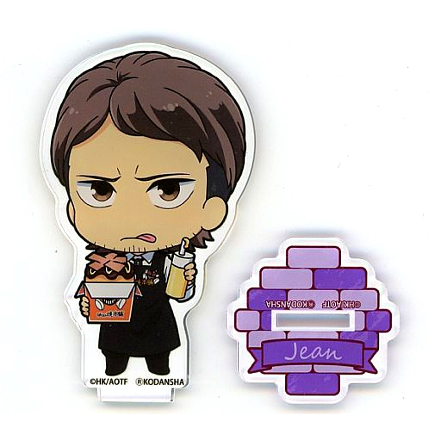 Jean Kirstein Trading Acrylic Stand Attack on Titan x Bakudanyaki Honpo [USED]