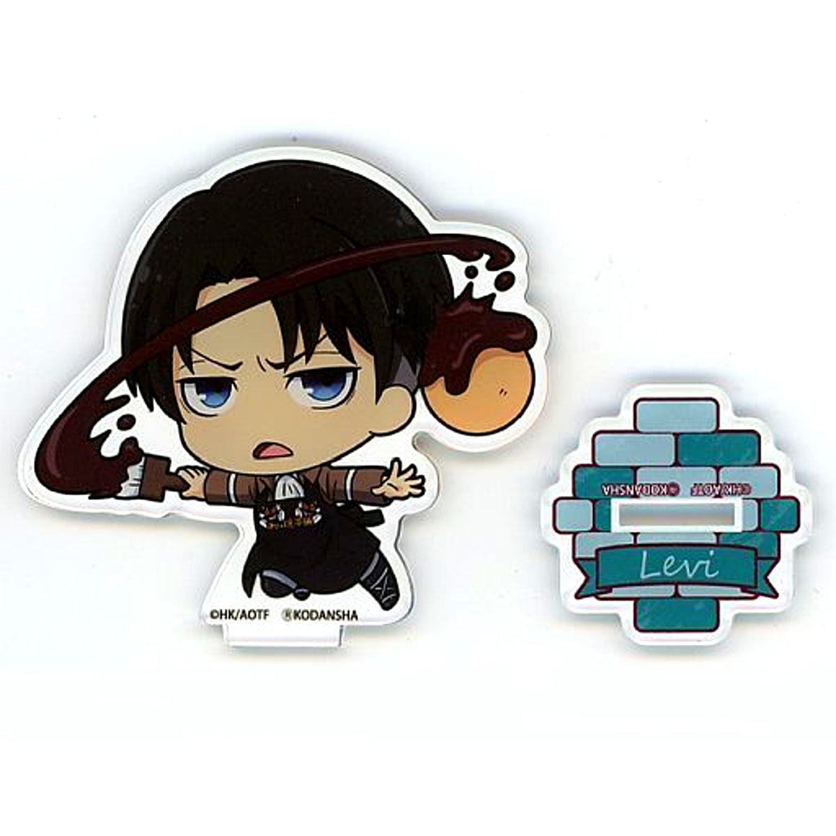 Levi Ackerman Attack on Titan x Bakudanyakihonpo Trading Acrylic Stand [USED]