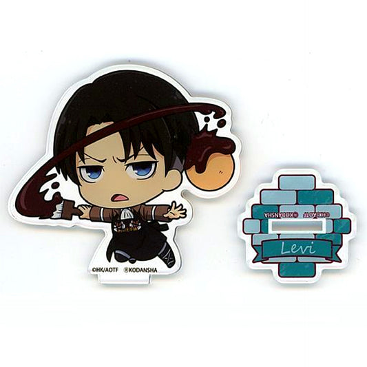 Levi Ackerman Attack on Titan x Bakudanyakihonpo Trading Acrylic Stand [USED]