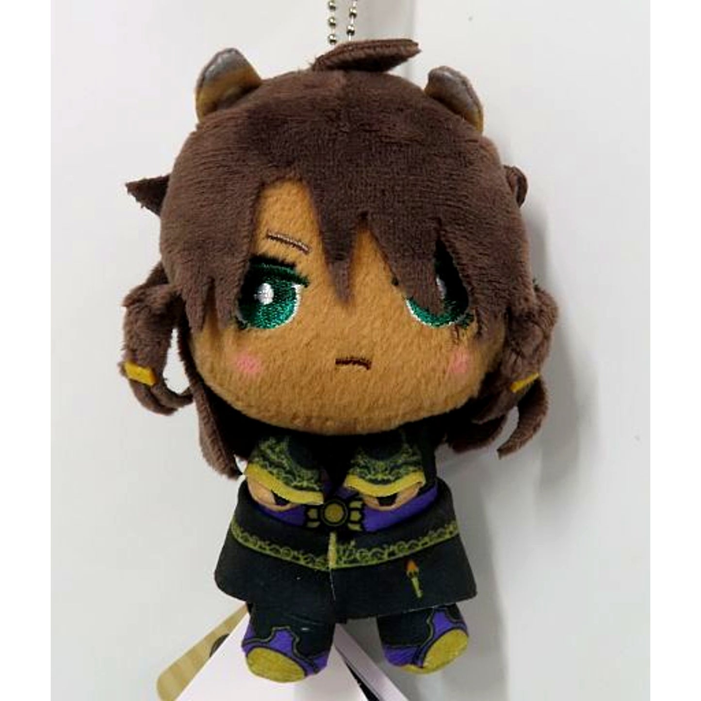 Leona Kingscholar Disney Twisted-Wonderland & you More Plus Ceremonial Robes Keychain Mascot Savanaclaw Dorm & Grim [USED]