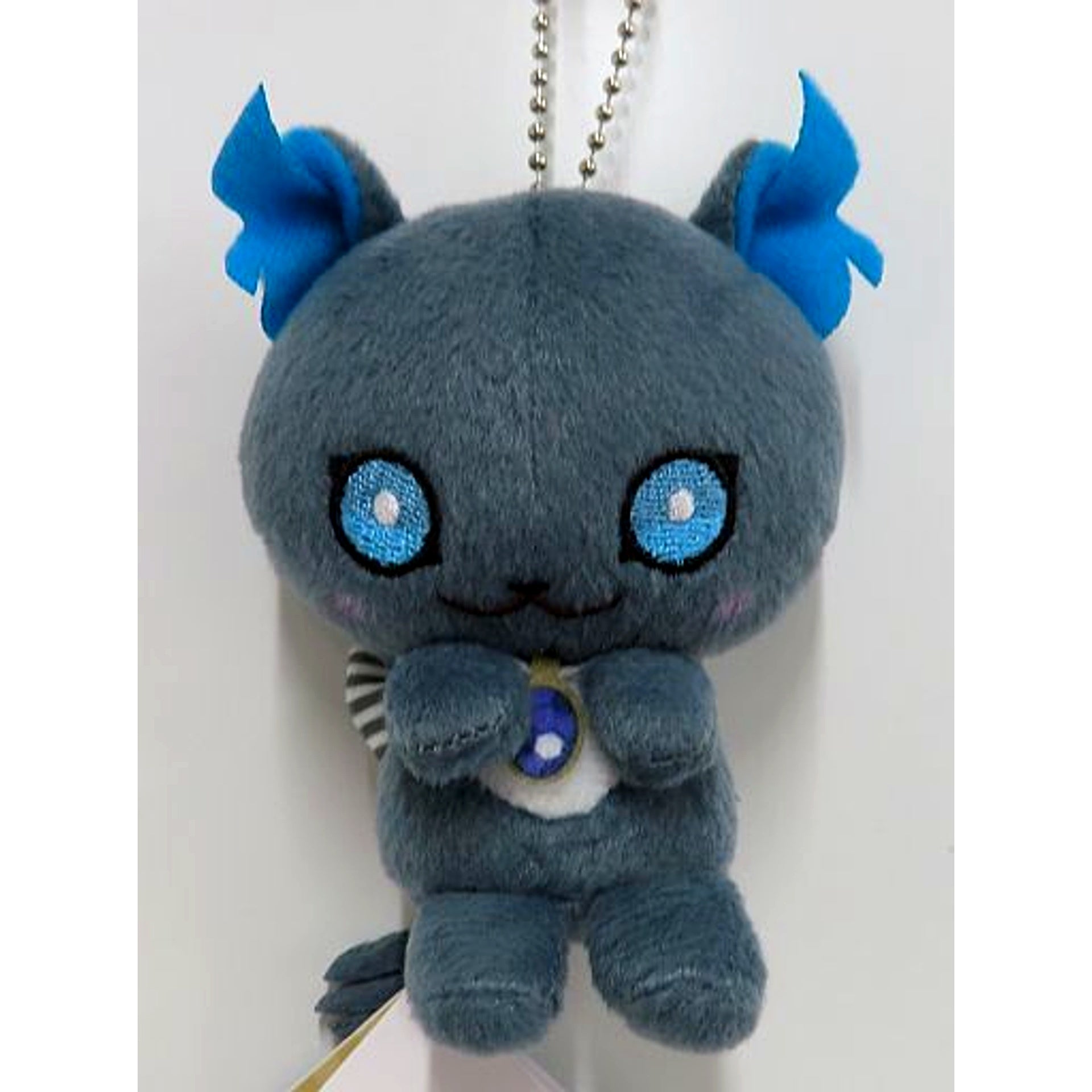 Grim Disney Twisted-Wonderland & you More Plus Ceremonial Robe Keychain Mascot Savanaclaw & Grim [USED]