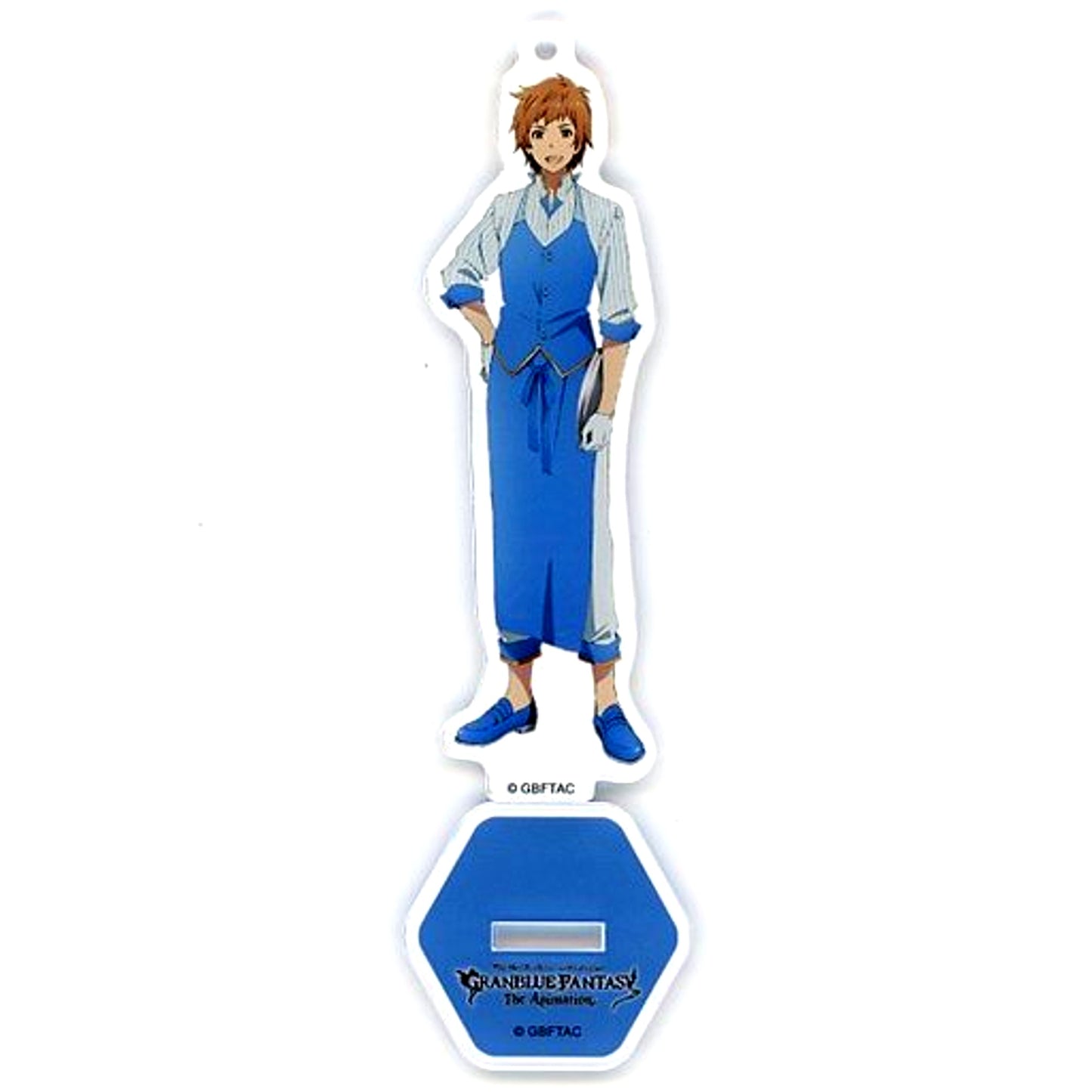 Gran Acrylic Stand Keychain Granblue Fantasy x Village Vanguard [USED]