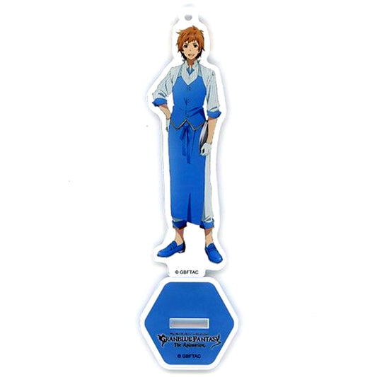 Gran Acrylic Stand Keychain Granblue Fantasy x Village Vanguard [USED]