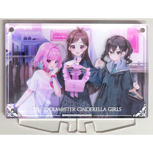 #UnitmeiBoshuchu THE IDOLM@STER CINDERELLA GIRLS Official Acrylic Shadow Box 10th Anniv [USED]