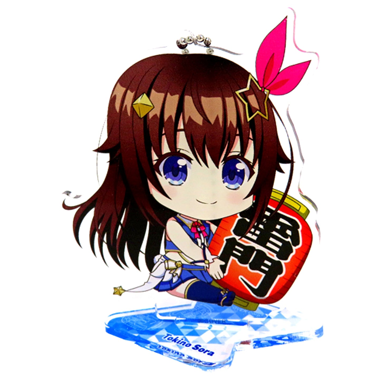 Tokino Sora Hololive Local Gotochi Tokyo Kaminarimon Acrylic Stand Keychain Tokyo Ltd [USED]