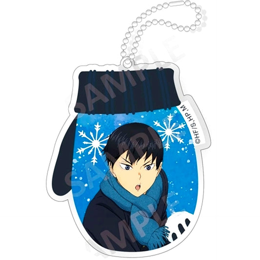 Tobio Kageyama Haikyu!! Kirakira Acrylic Keychain Collection Snow Play Ver. [USED]