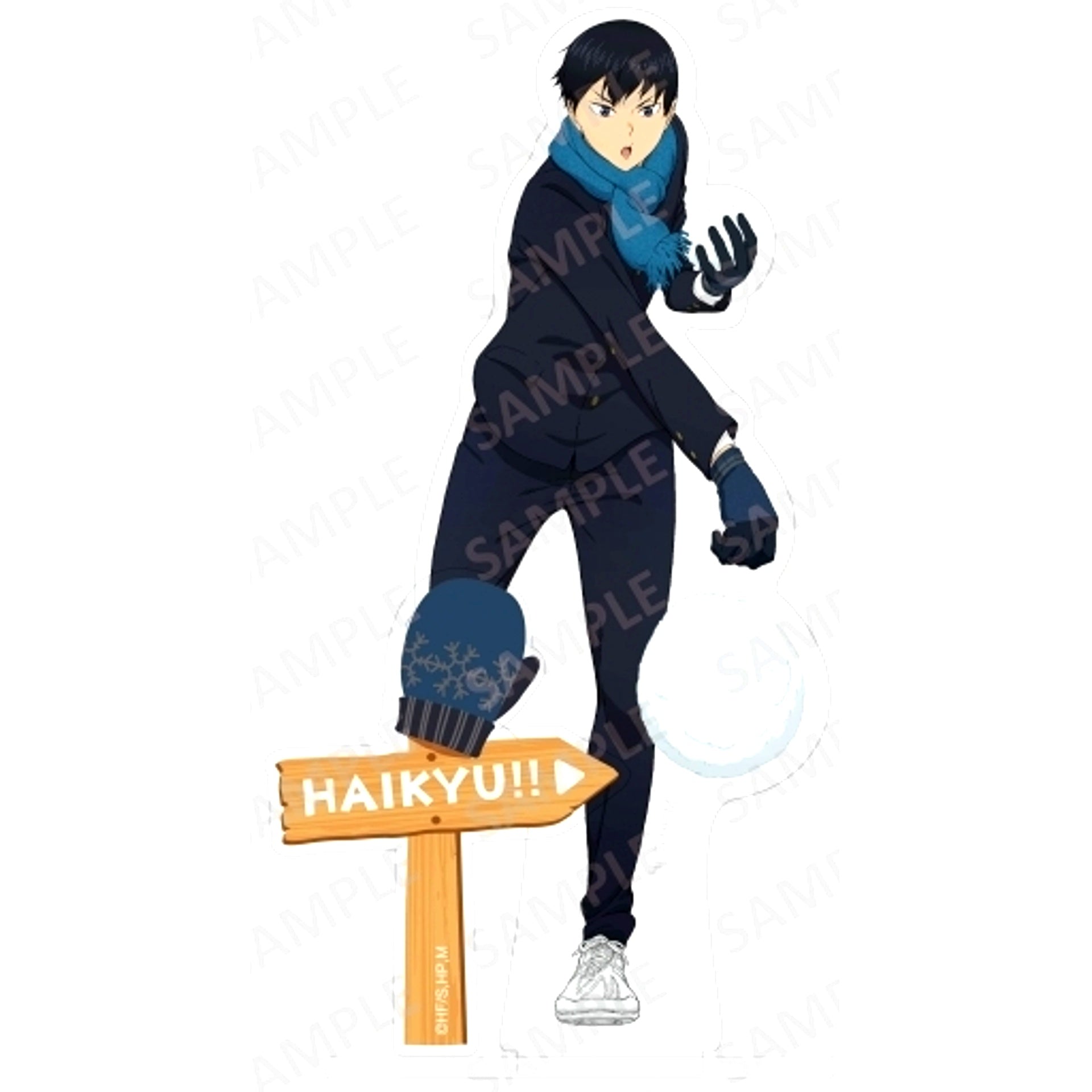 Tobio Kageyama - Playing in the Snow Ver. Acrylic Stand Haikyu!! [USED]