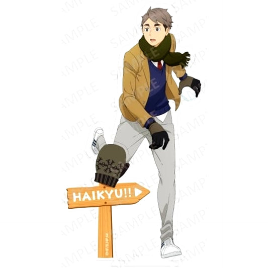 Osamu Miya Snow Playing Ver. Haikyu!! Acrylic Stand [USED]