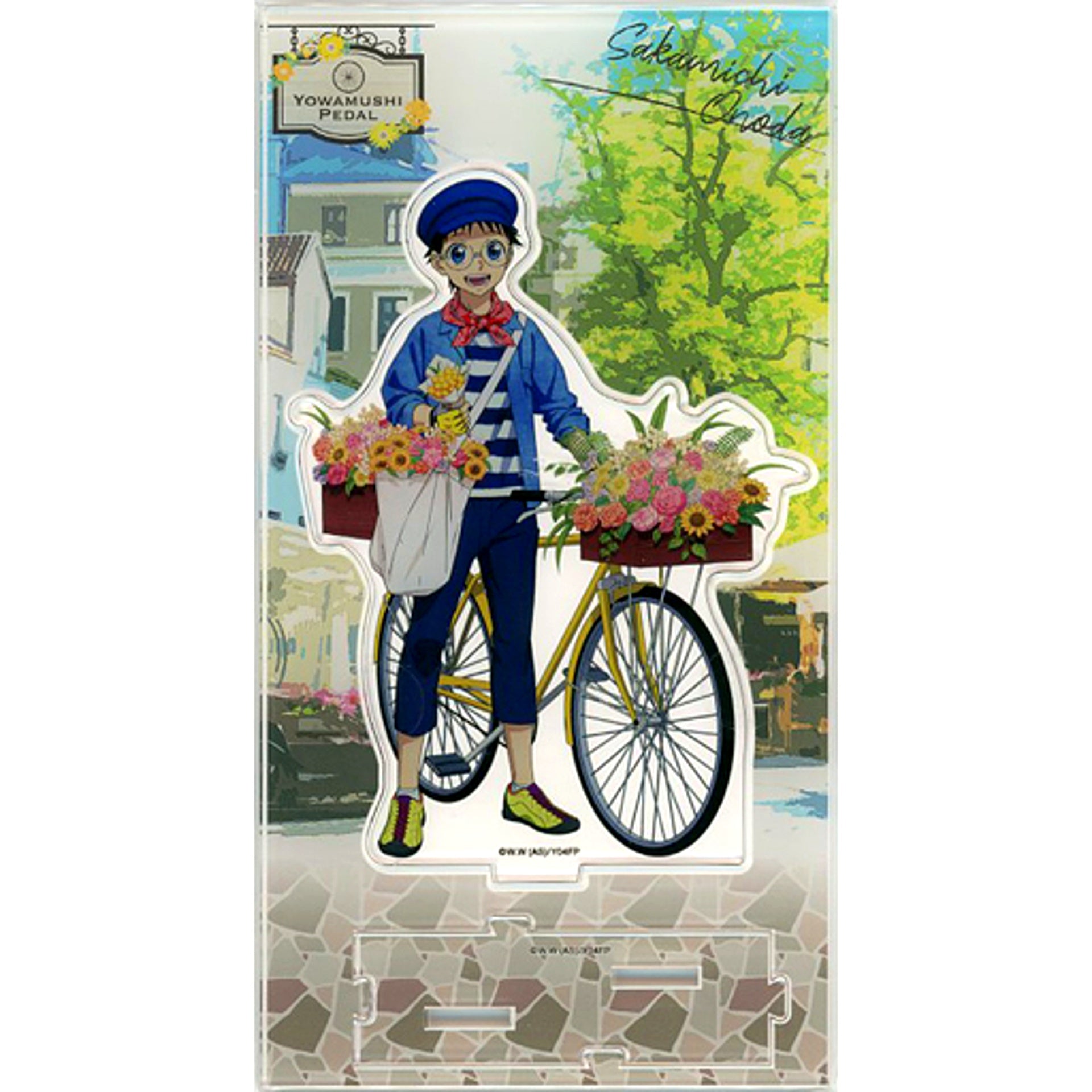 Sakamichi Onoda Acrylic Stand Flower Messenger Yowamushi Pedal Glory Line [USED]