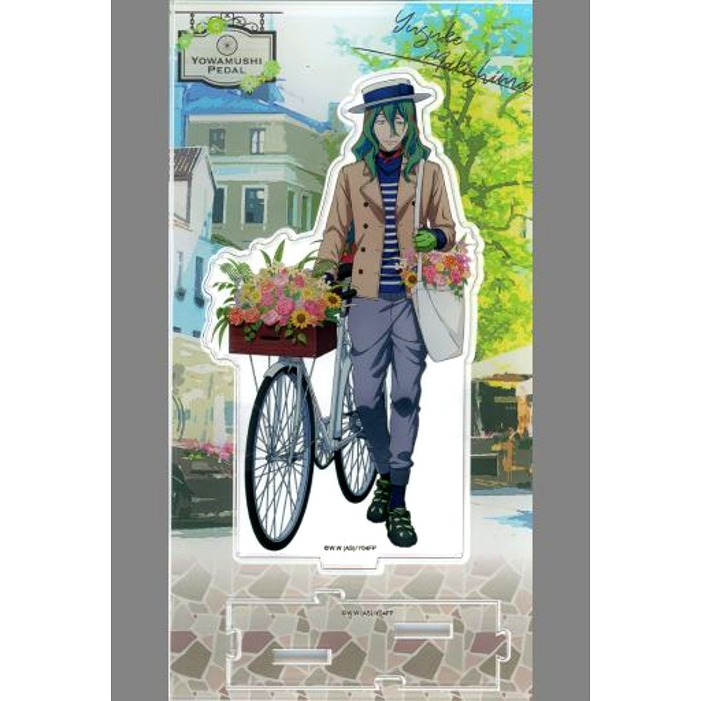 Yusuke Makishima Acrylic Stand Flower Messenger Yowamushi Pedal GLORY LINE [USED]